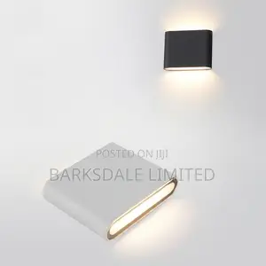 Modern 6W LED Outdoor Wall Lamp – Warm White Aluminium Light