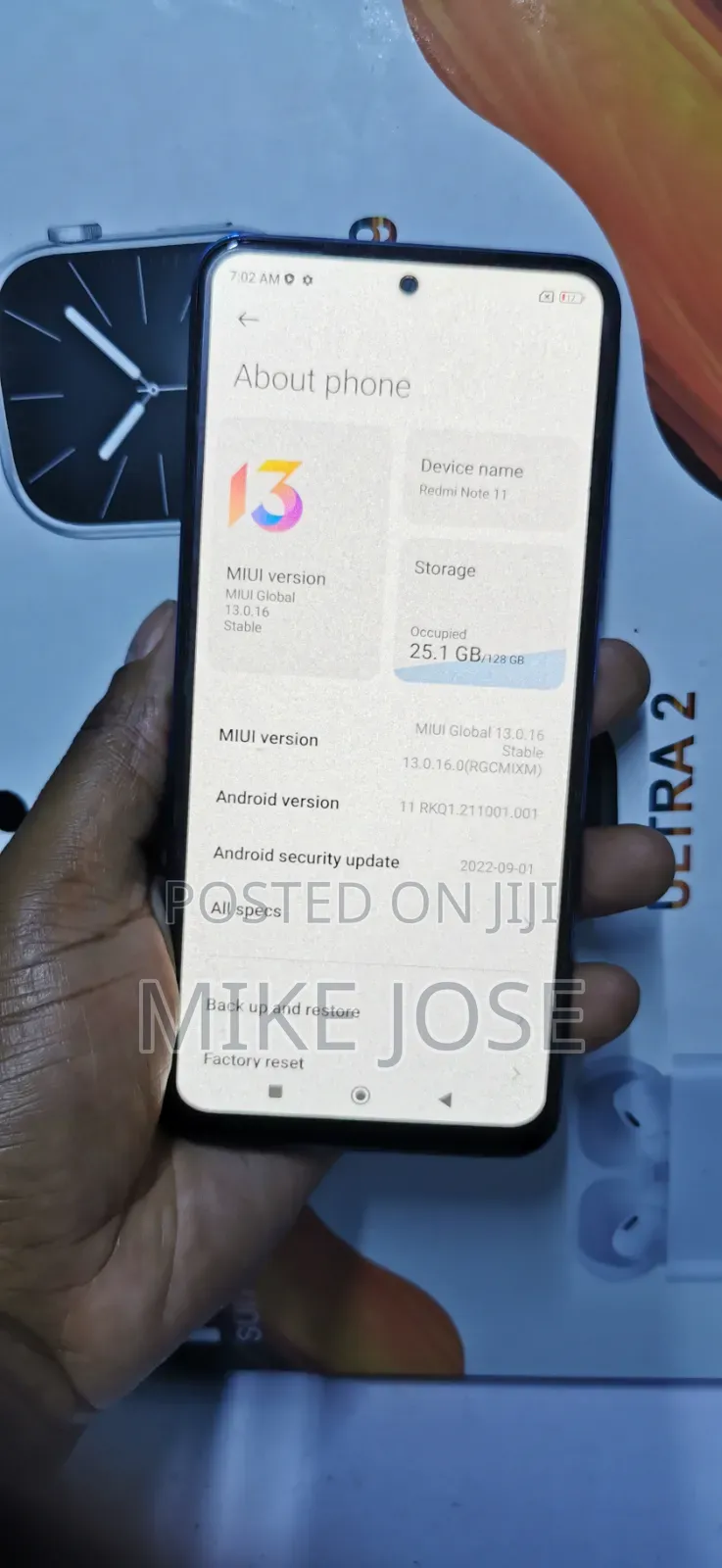 Xiaomi Redmi Note 11 128 GB Blue