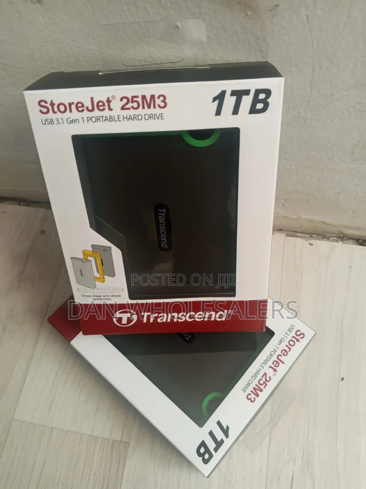 Transcend StoreJet 25M3 1TB Portable External Hard Disk OriginalSealed