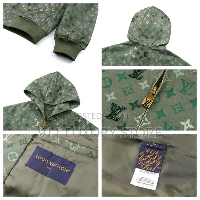 Louis Vuitton Monogram Hoodie Jacket