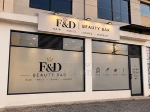 Shop Branding 2D Signage Window Graphic