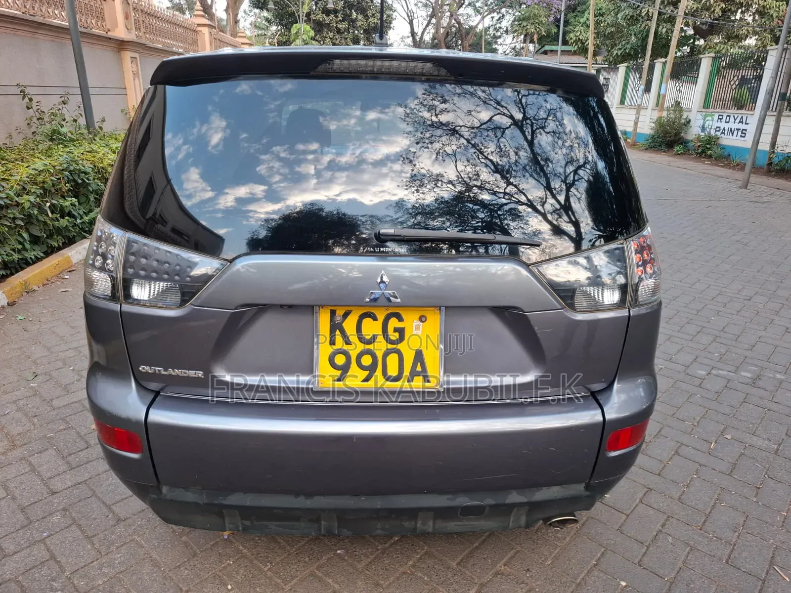 Mitsubishi Outlander 2.4 2008 Gray