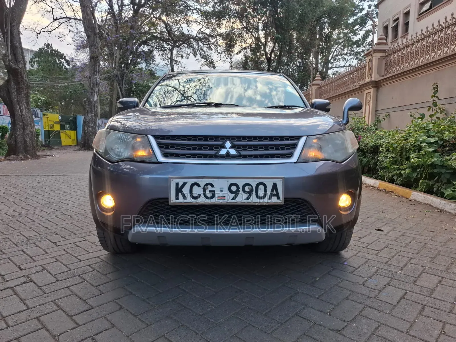 Mitsubishi Outlander 2.4 2008 Gray