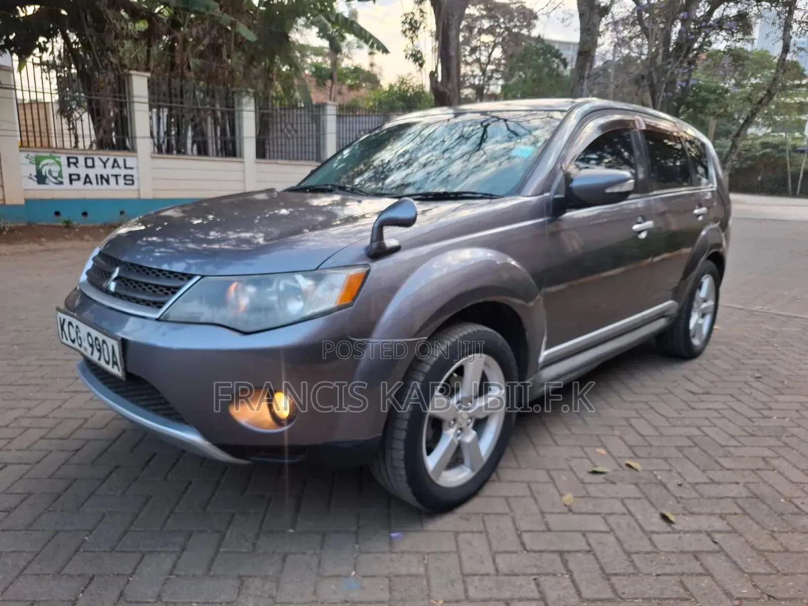 Mitsubishi Outlander 2.4 2008 Gray