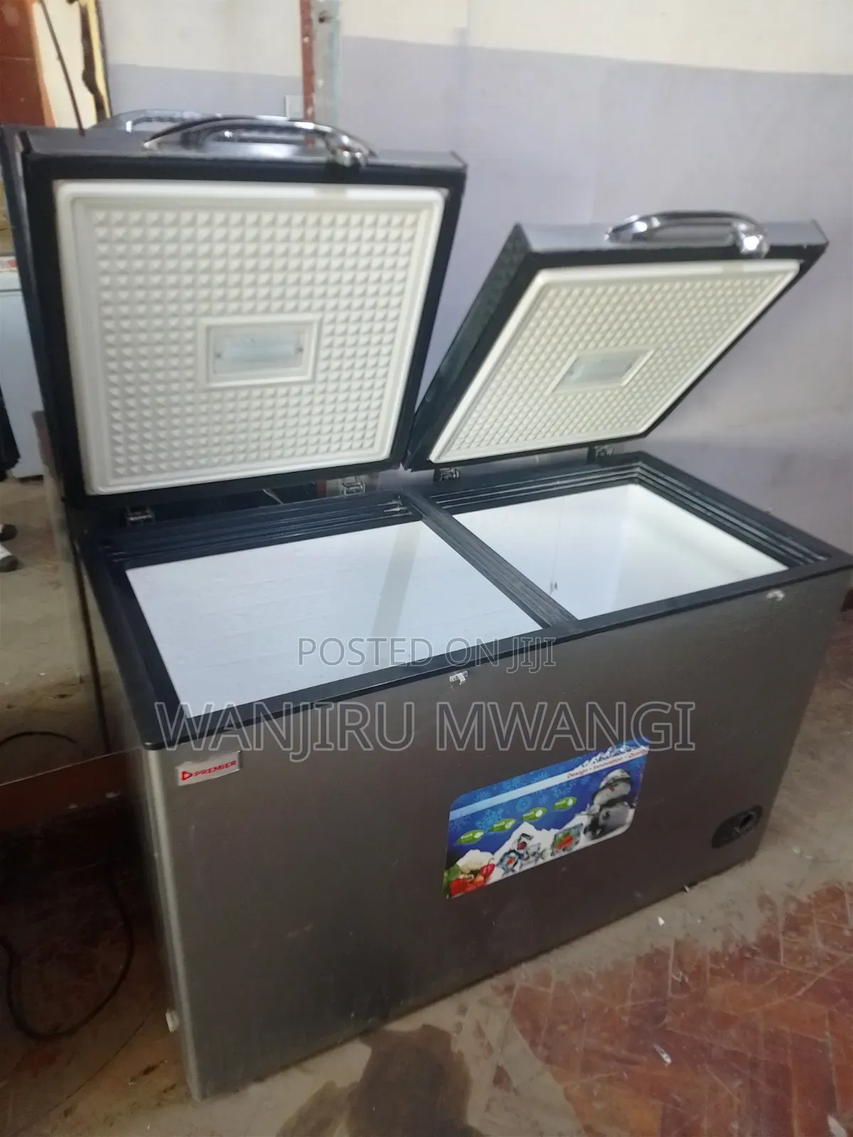 (Gray)chest Freezer