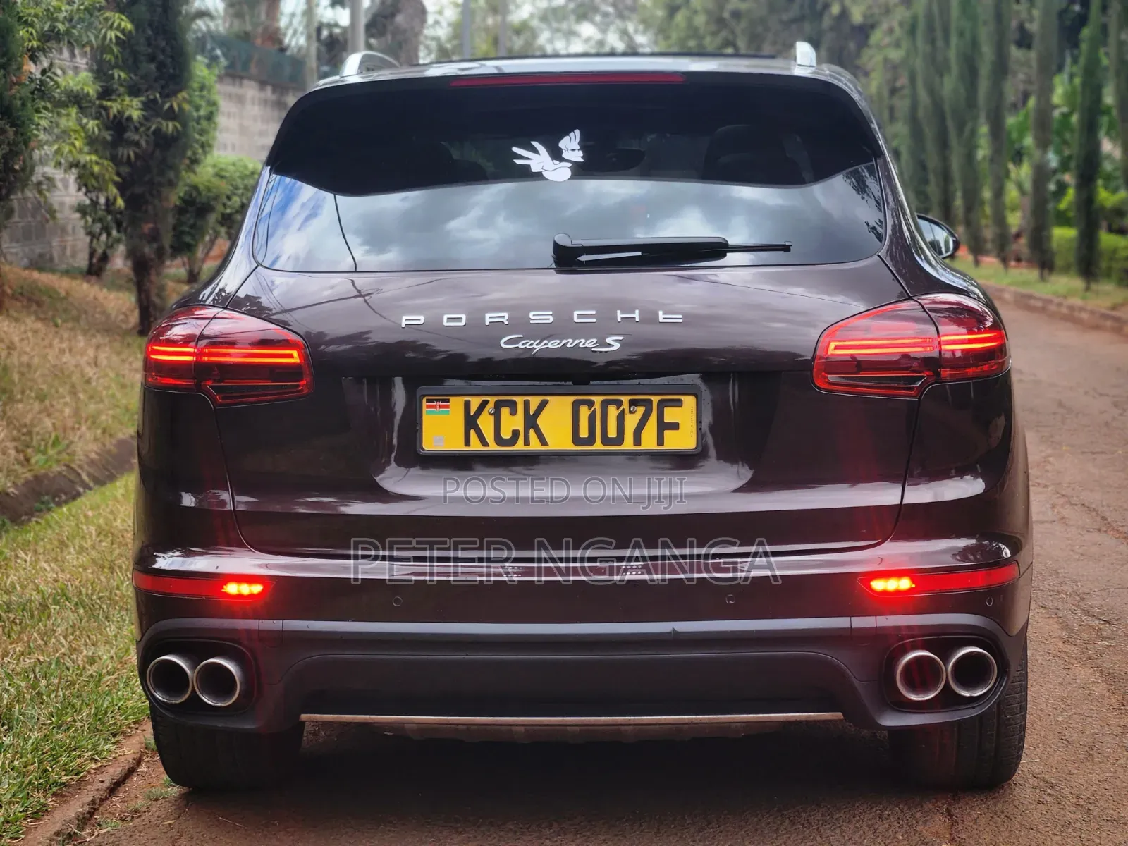 Porsche Cayenne 2016 Purple