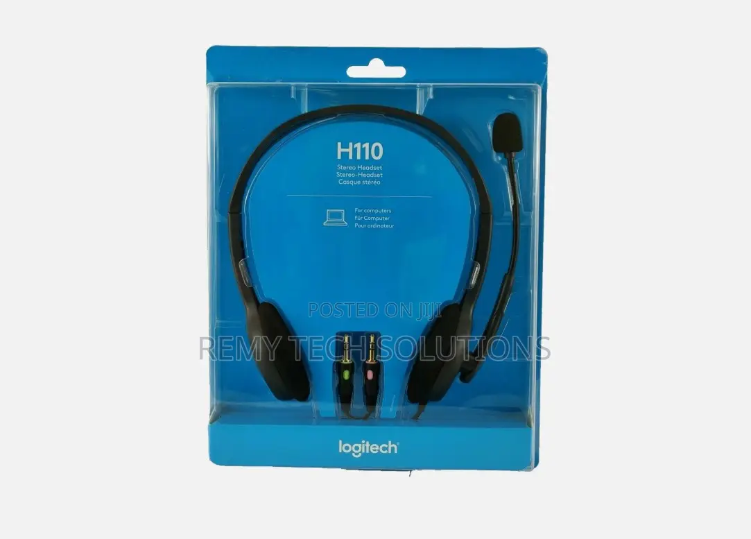 Logitech H110 Wired Headphone || Logitech H110 Wired Headphone