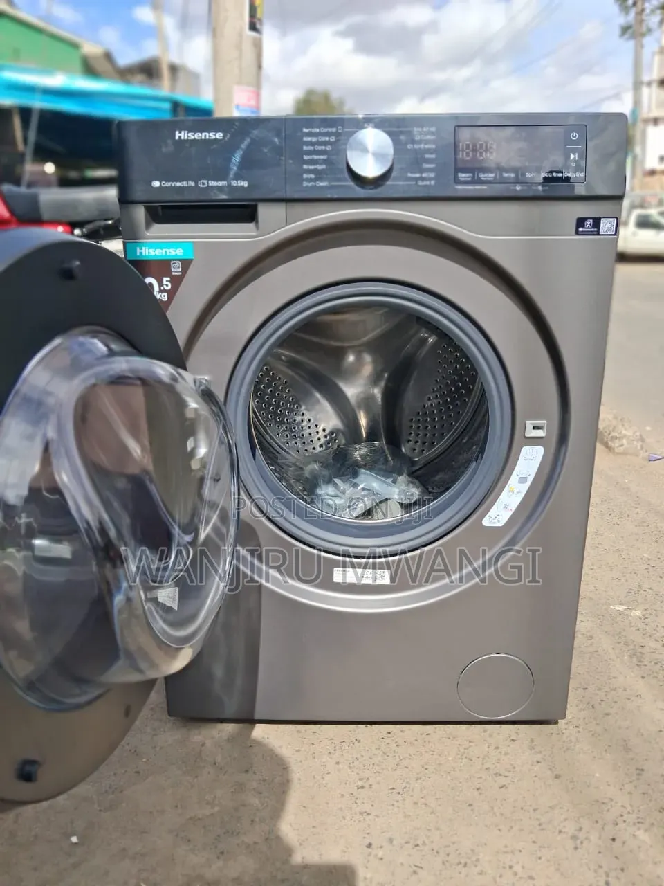 Hisense 10.5kgs Washing Machine