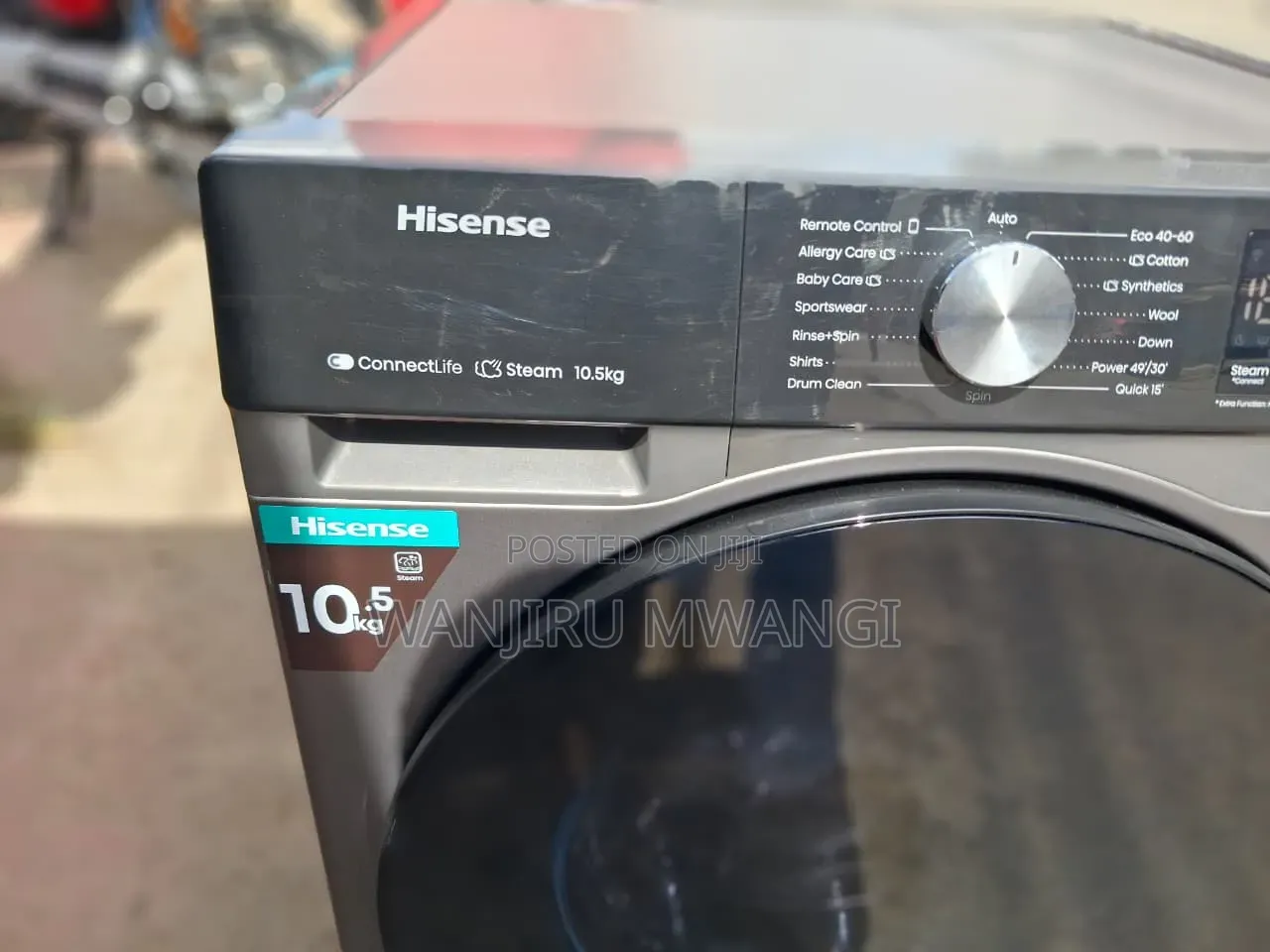 Hisense 10.5kgs Washing Machine