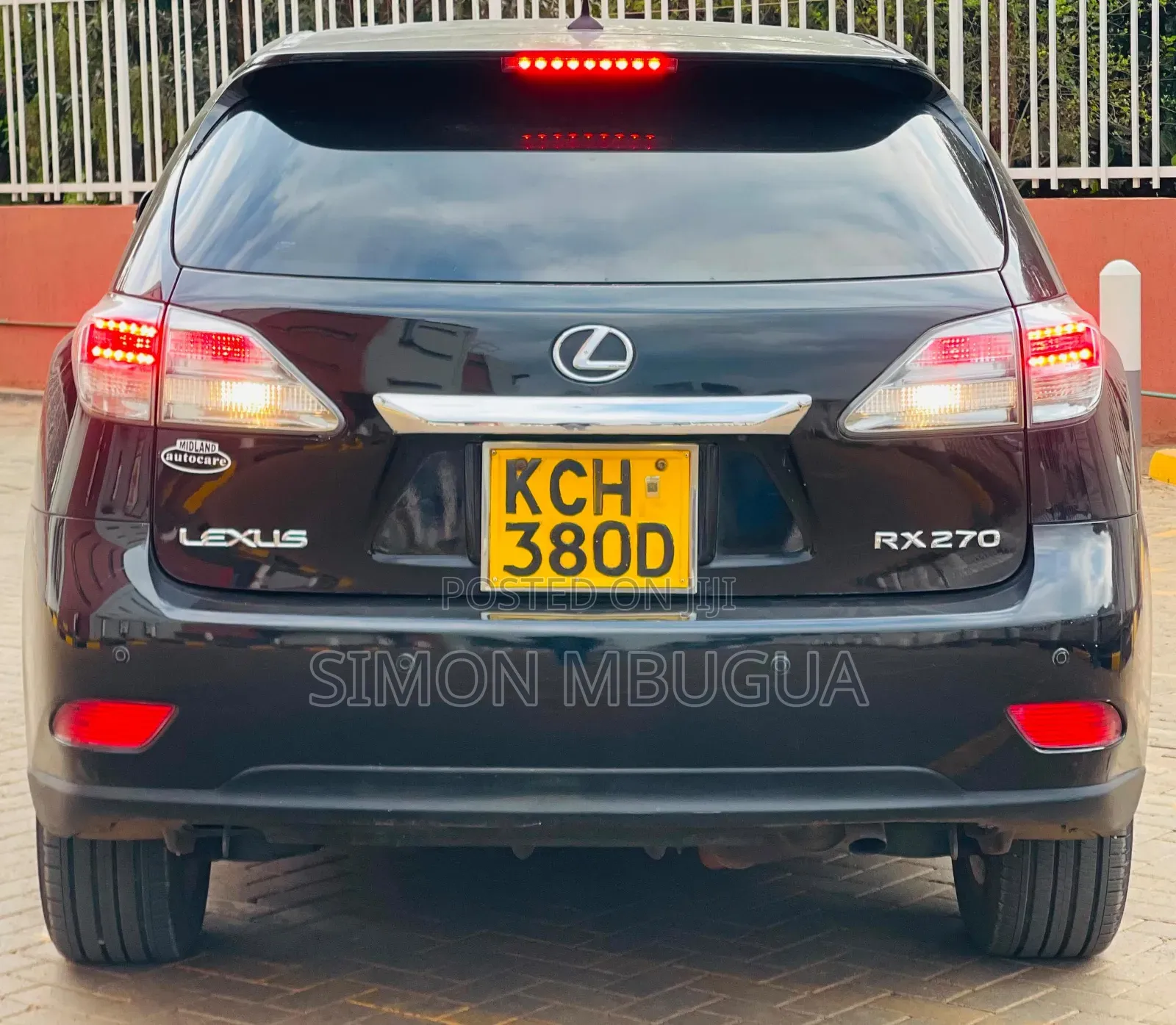 Lexus RX 2011 Black