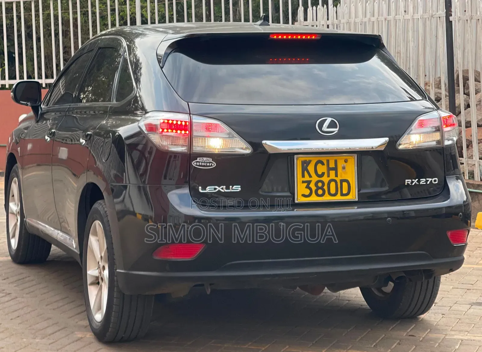 Lexus RX 2011 Black