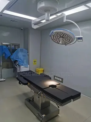 Adjustable Light Head, Single Arm Ceiling Mounted Theatre Light.
