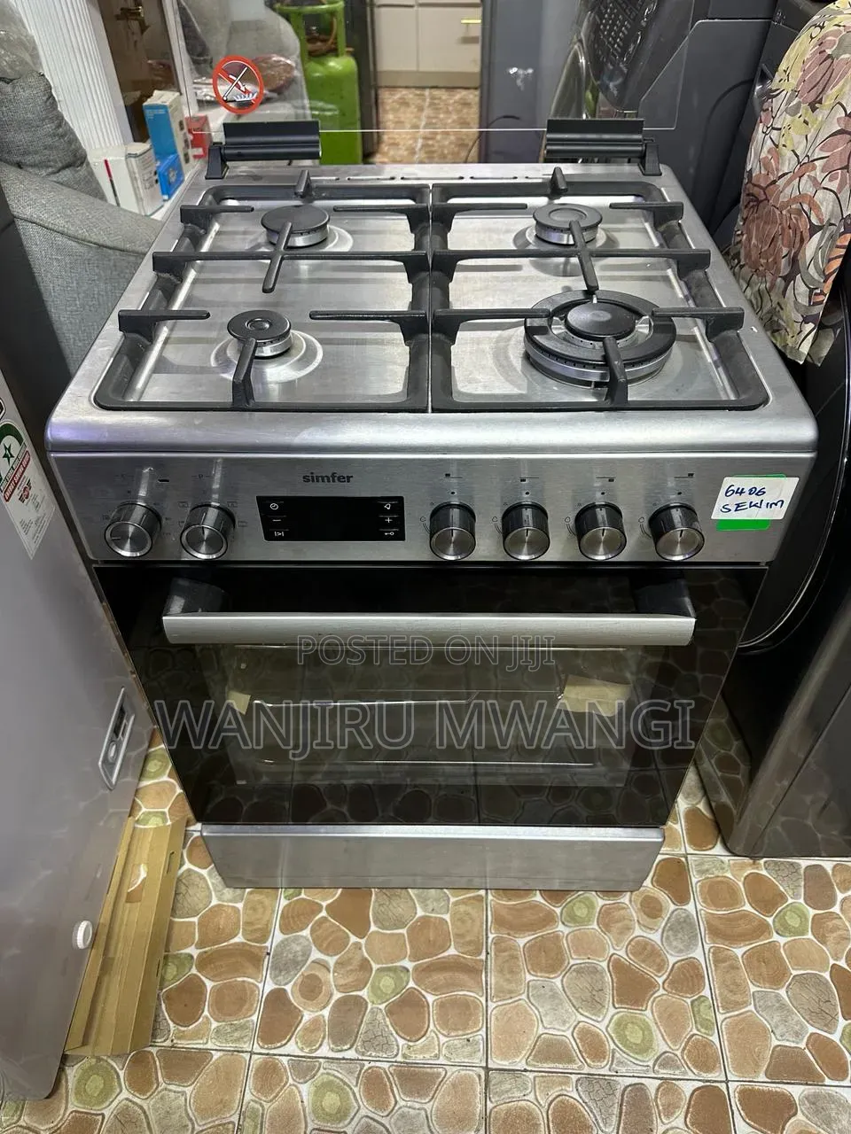 Simfer All Gas (With Electric Oven) Cooker
