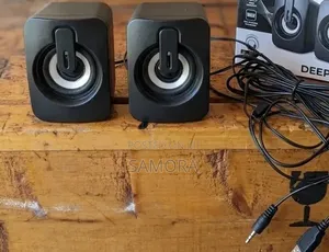 Mini RGB LED Desktop Speakers for PC & Laptop
