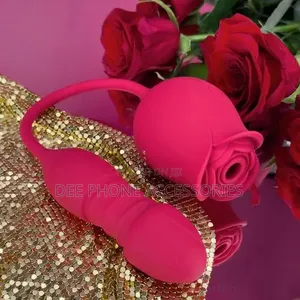 2 in 1 Thrusting Rosé Vibrator