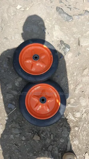 Red Rubber Tyres