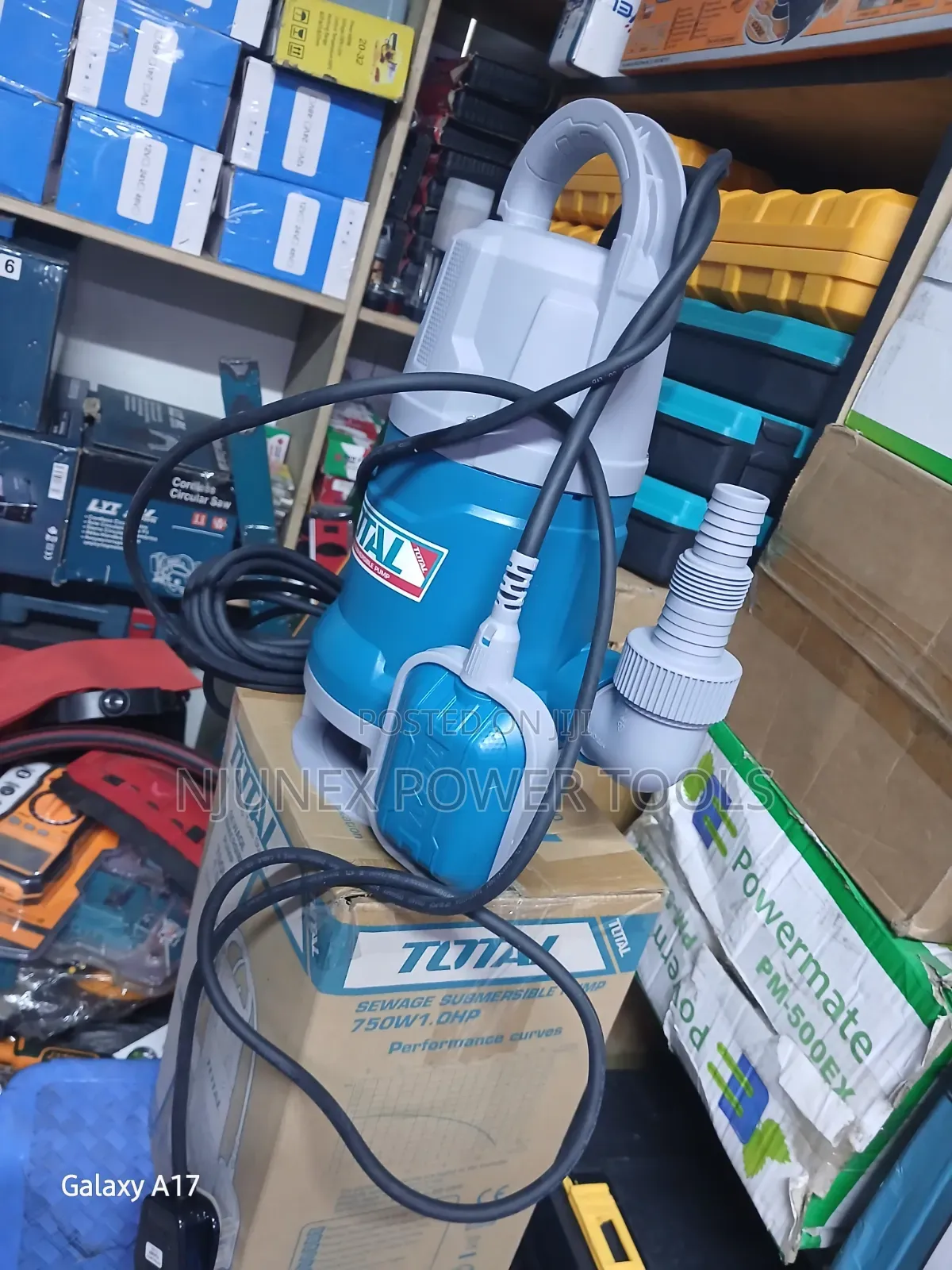 TOTAL Tools TWP87506 Sewage Submersible Pump.