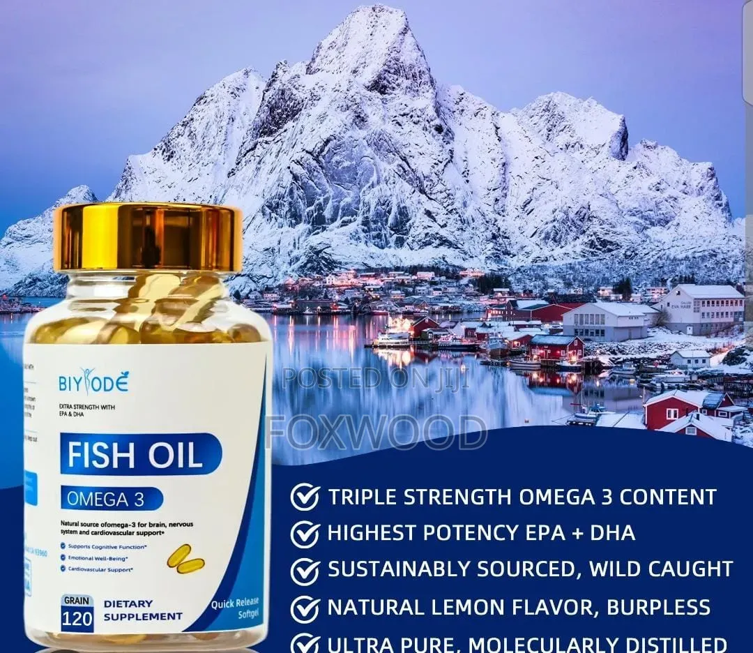 BIYODE Fish Oil Omega-3 Dietary Supplement