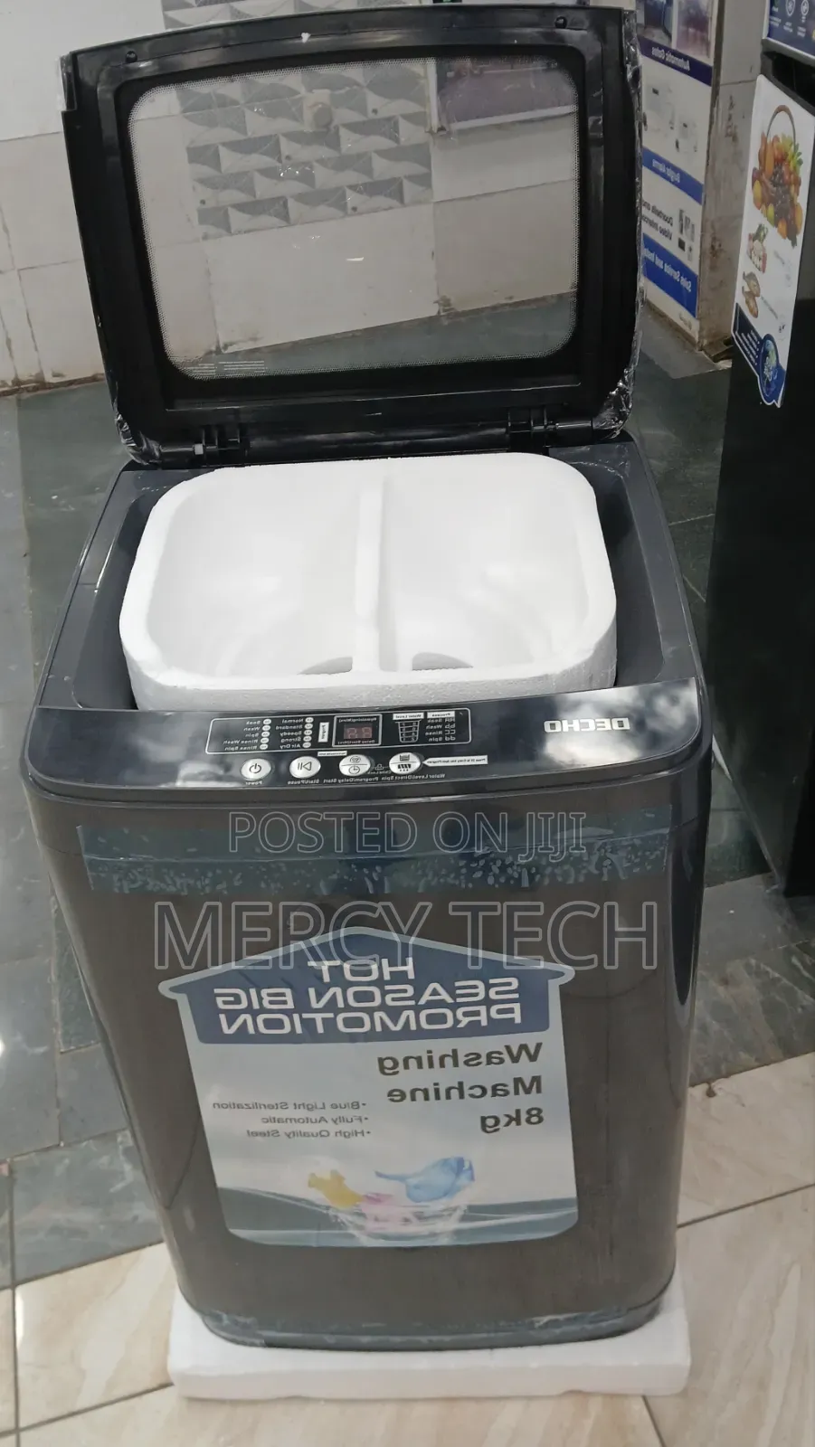 Decho 8kg Top Load Washing Machine (Mpg)