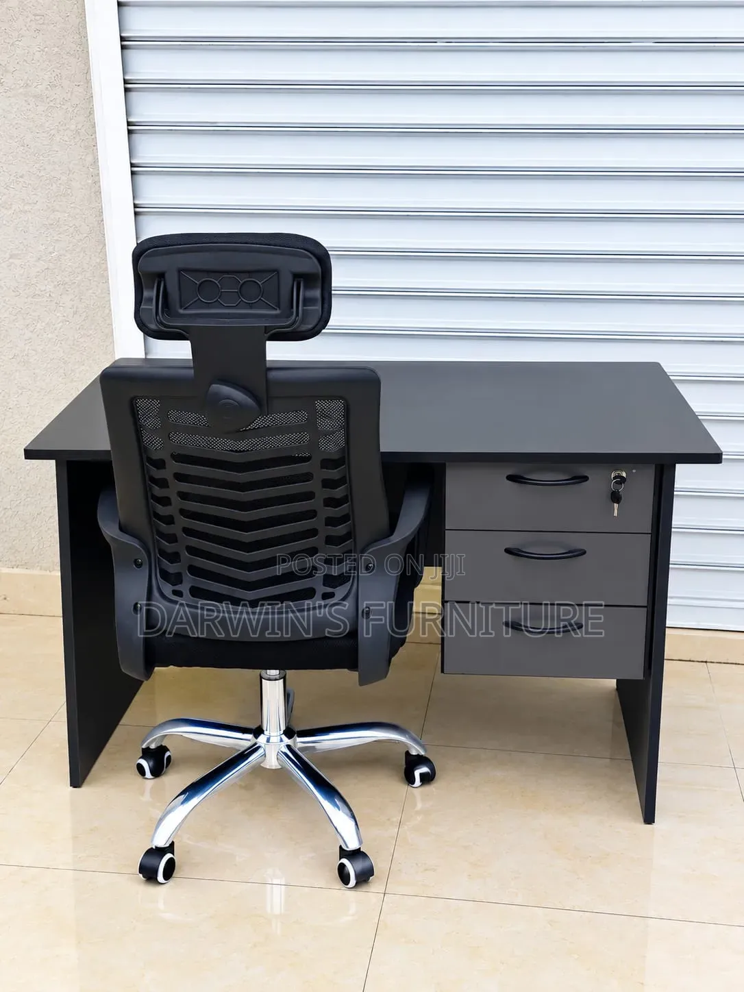 Office Table and a Ergonomic Office Chair