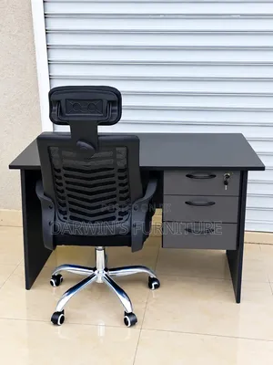 Office Table and a Ergonomic Office Chair