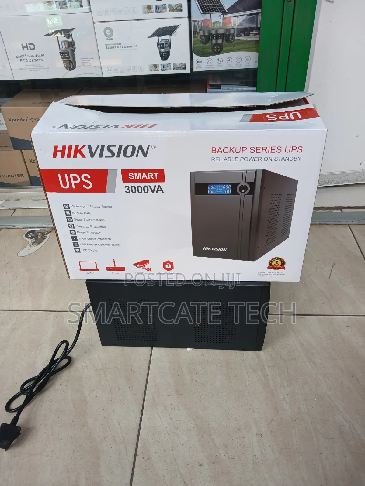 Hikvision DS-UPS3000 3KVA 3000VA Line Interactive UPS Power Backup