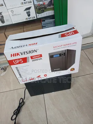 Hikvision 3KVA UPS With AVR, LCD Display and Surge Protection