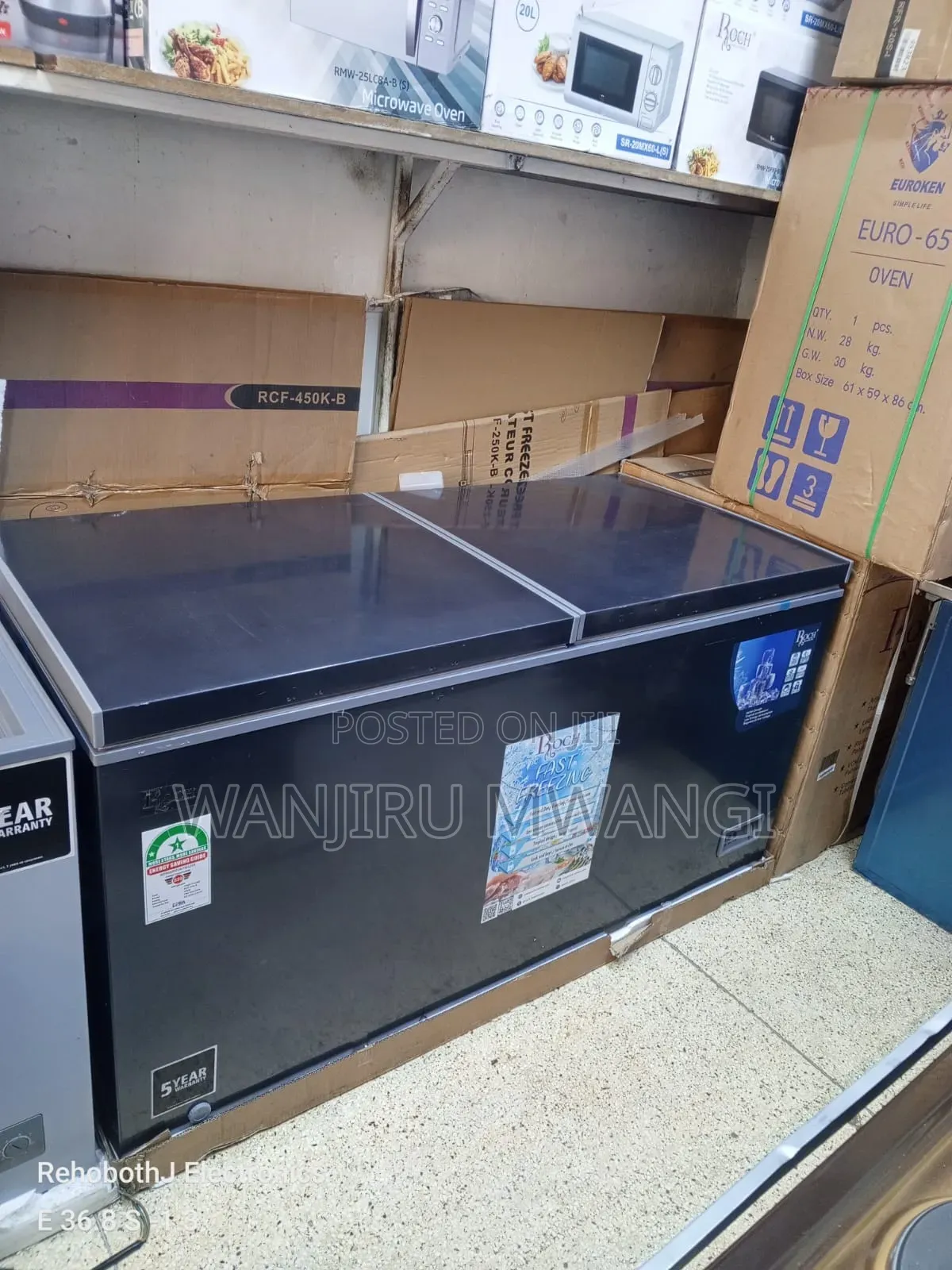 Roch Double Door Freezer