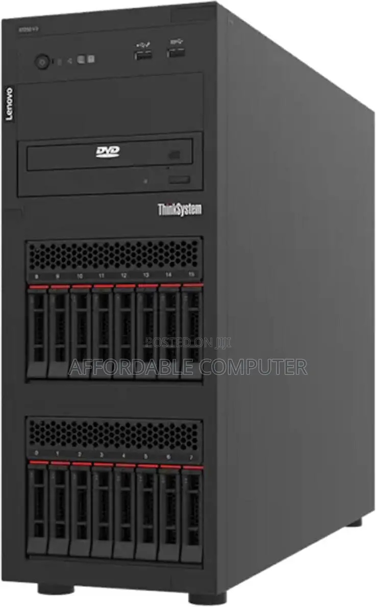 New Server Lenovo ThinkSystem ST250 32GB Intel Xeon HDD+SSD 3T