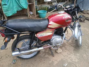 TVS XL 100 2021 Red