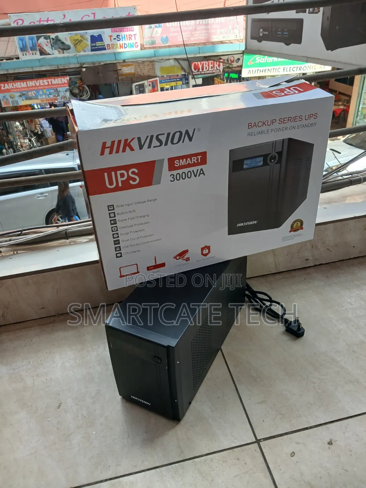 Hikvision DS-UPS3000 3KVA Battery Backup UPS for Office Use