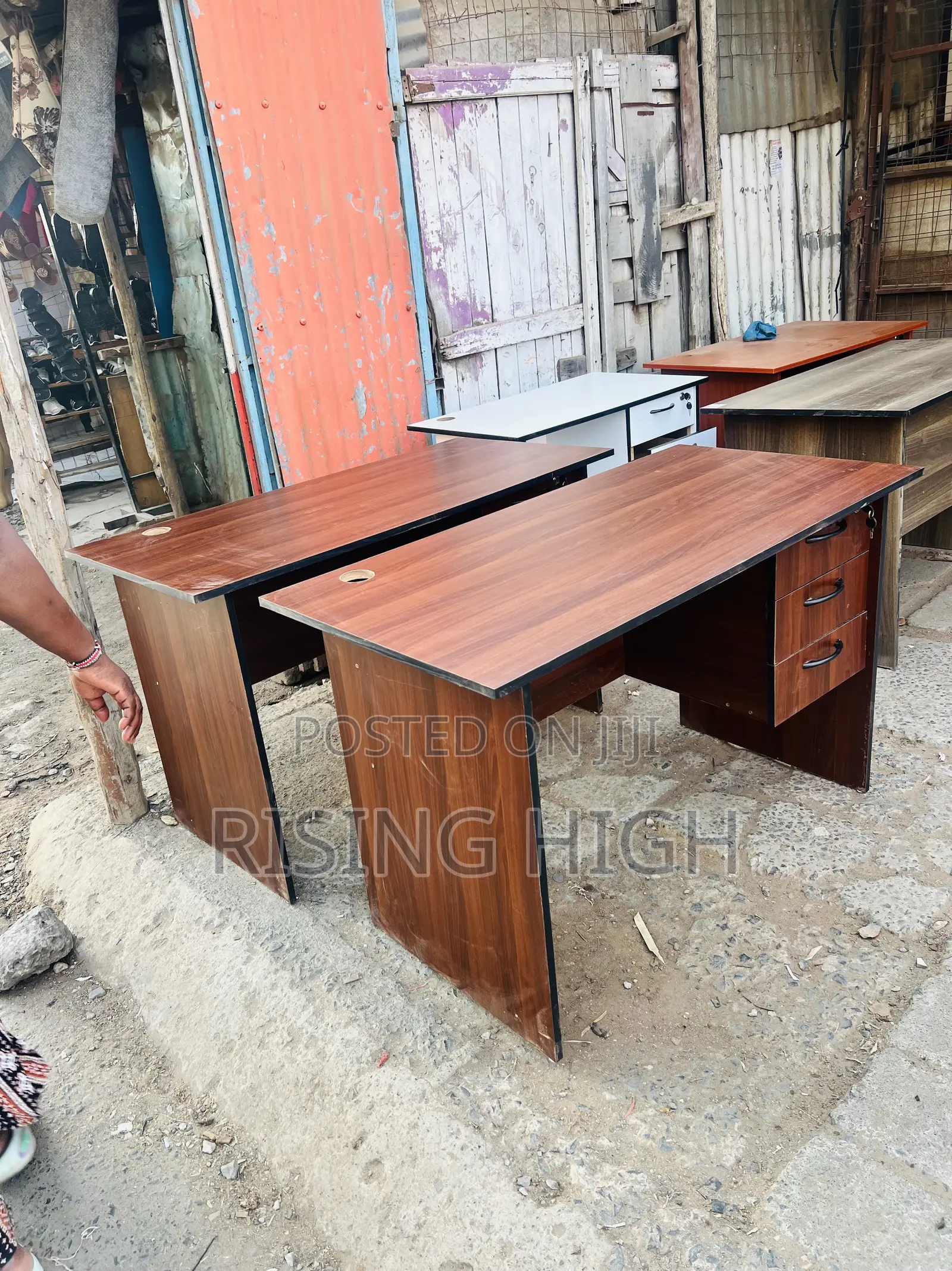 Dark Walnut Office Desks