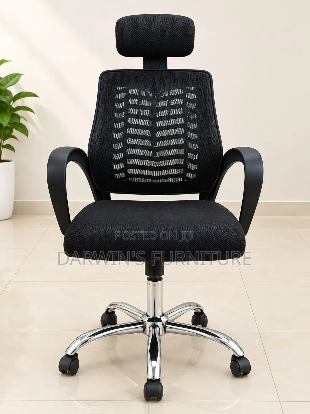 Swivel Cresting Rail Chair