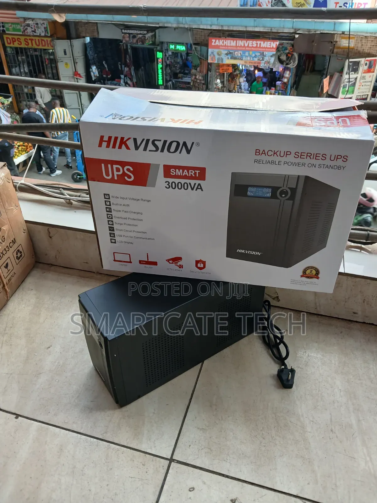 Hikvision 3KVA Uninterruptible Power Supply for Home and Business