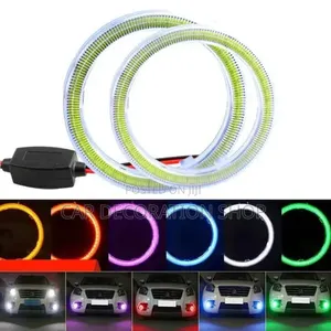 60-120mm Headlight Styling Upgrade Circular Accent Rings