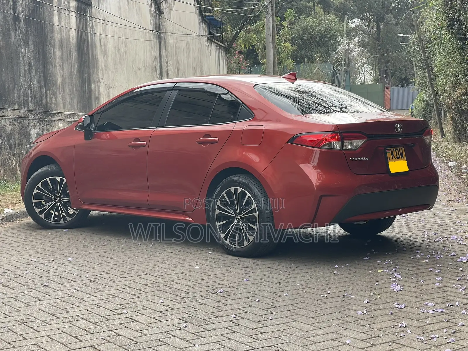 Toyota Corolla 2019 Orange