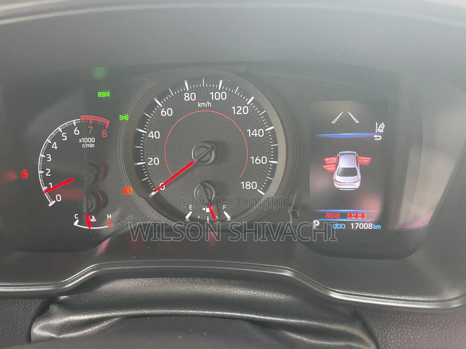 Toyota Corolla 2019 Orange