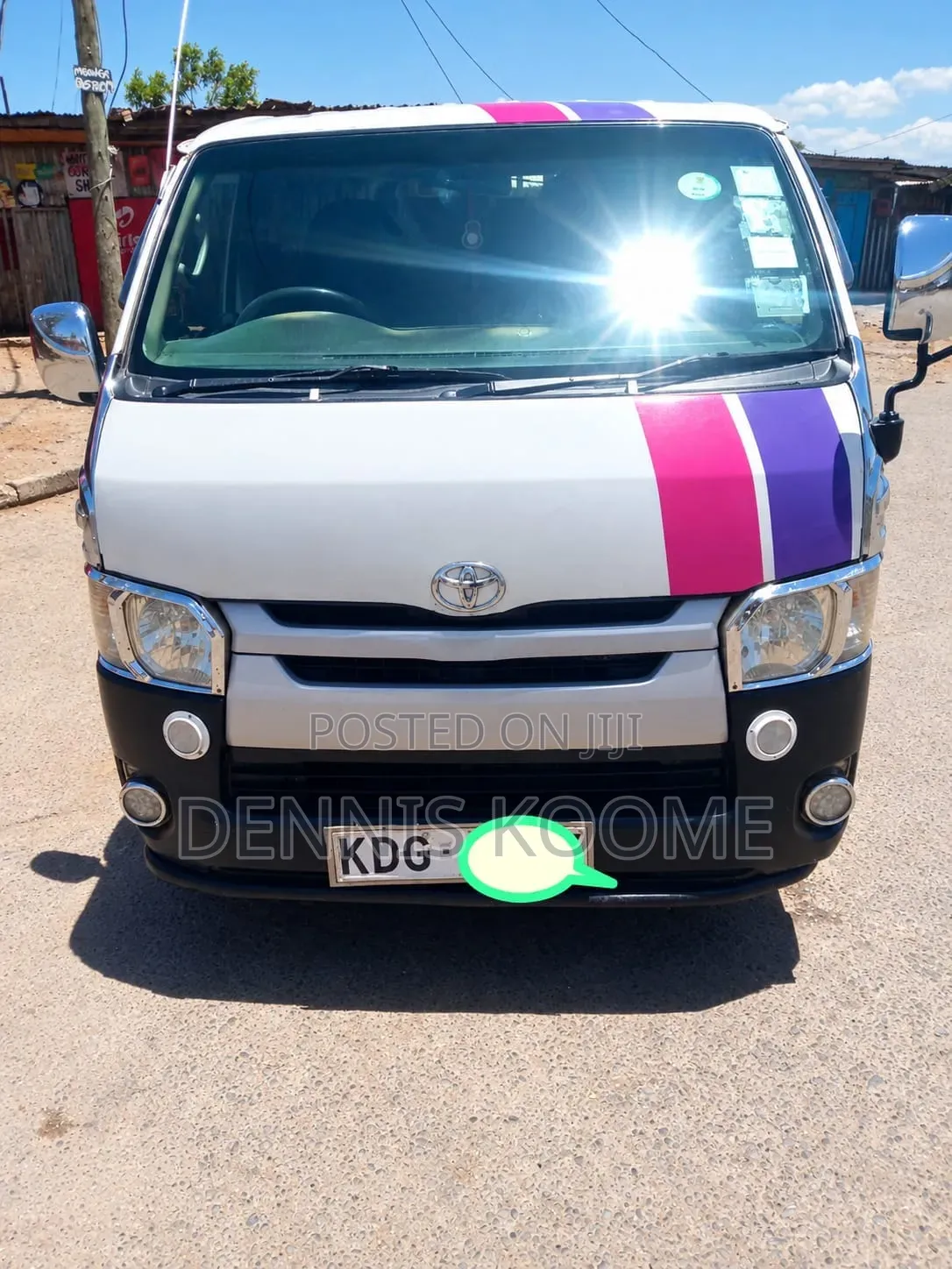Toyota HiAce 2014 White