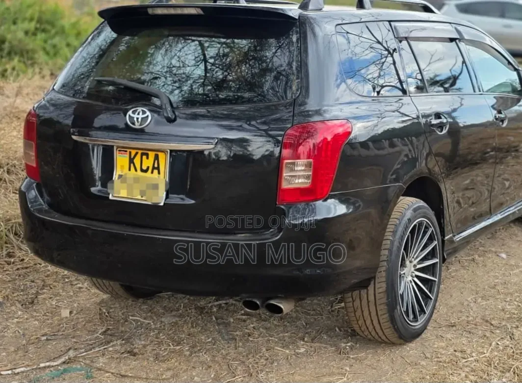 Toyota Corolla Fielder 2008 Black