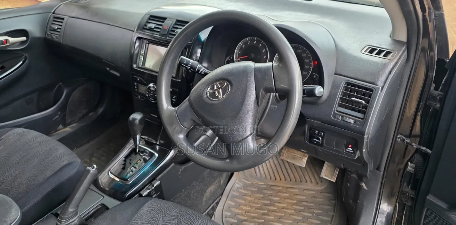 Toyota Corolla Fielder 2008 Black
