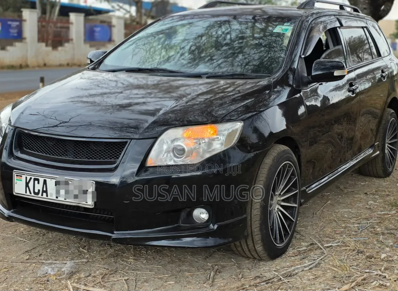 Toyota Corolla Fielder 2008 Black