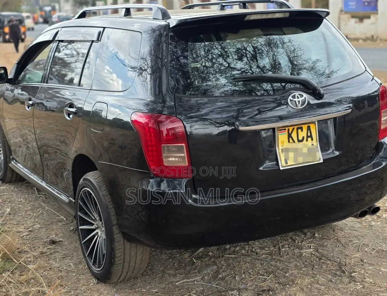 Toyota Corolla Fielder 2008 Black
