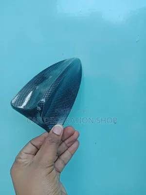 Sporty Modern Carbon Fiber Roof Aerial Cap