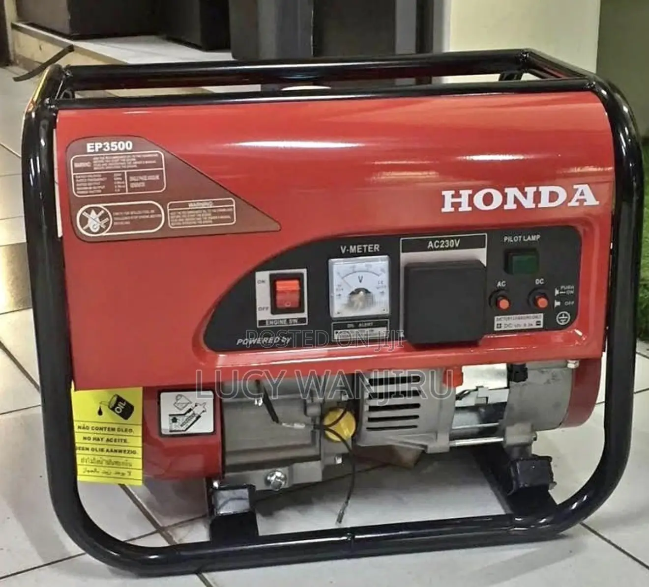 Honda Generator 3.5kva / Powerful Honda Generator Machine 3.5kva