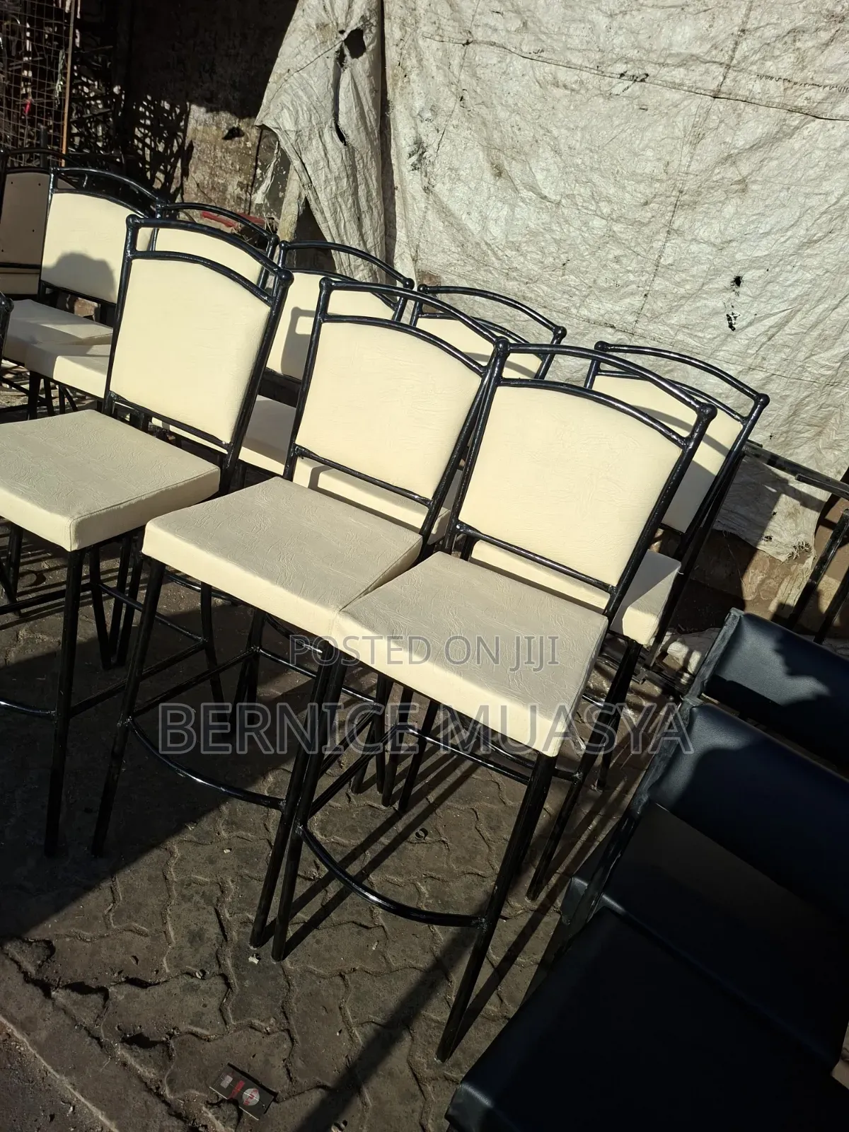 Metal-Framed Hotel & Restaurant Dining Ball Chairs