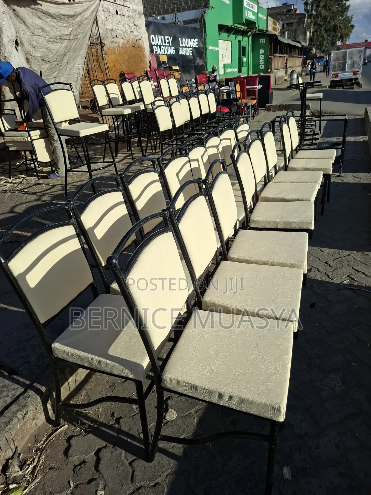 Metal-Framed Hotel & Restaurant Dining Ball Chairs