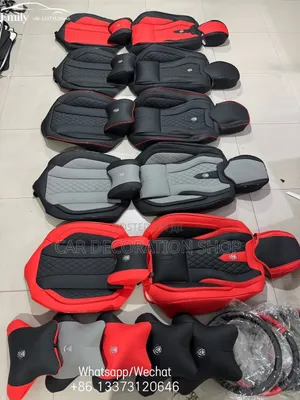 Universal Ferrari Leather Luxury Sport Layout Seat Covers
