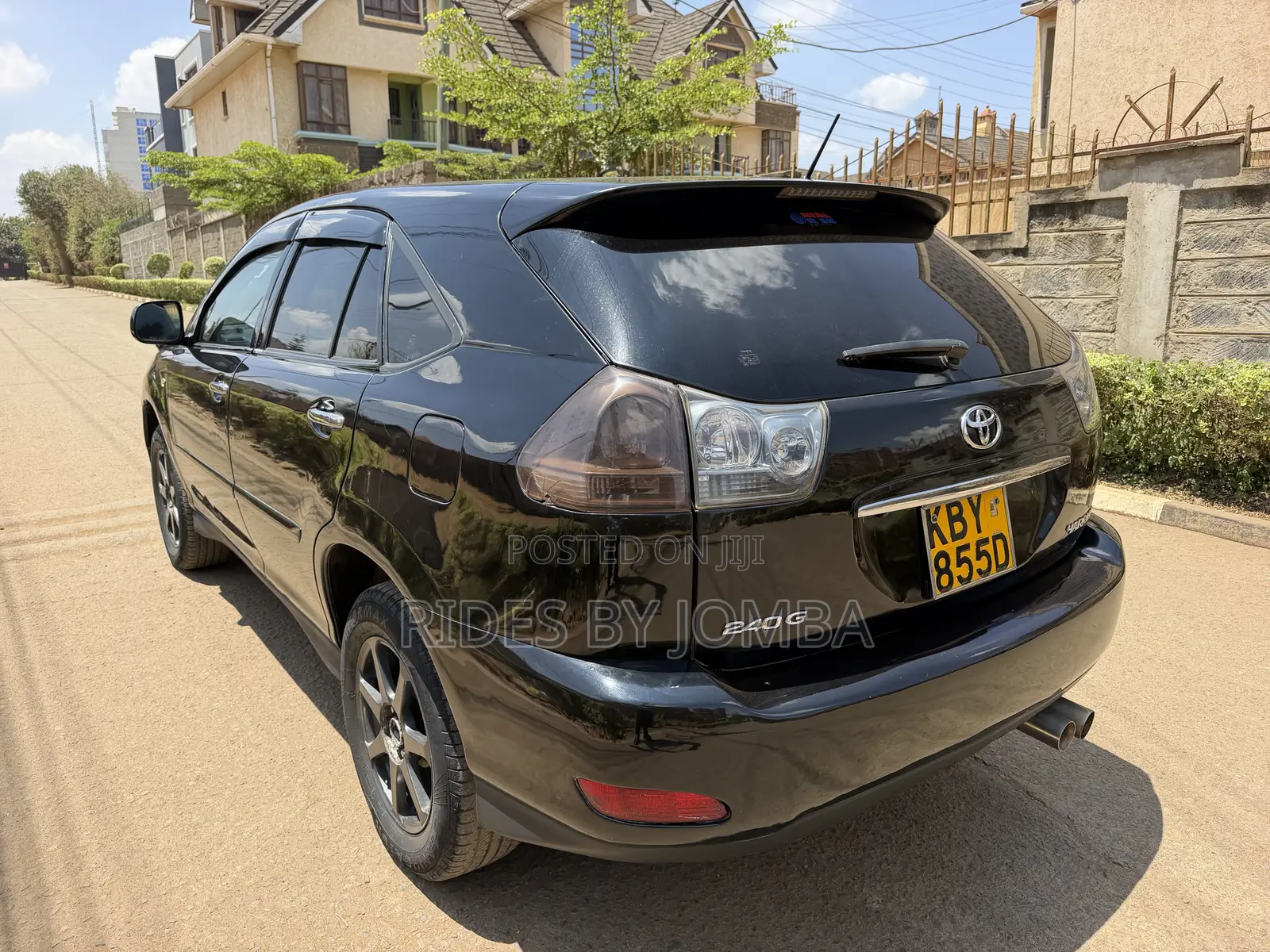 Toyota Harrier 240G 2007 Black