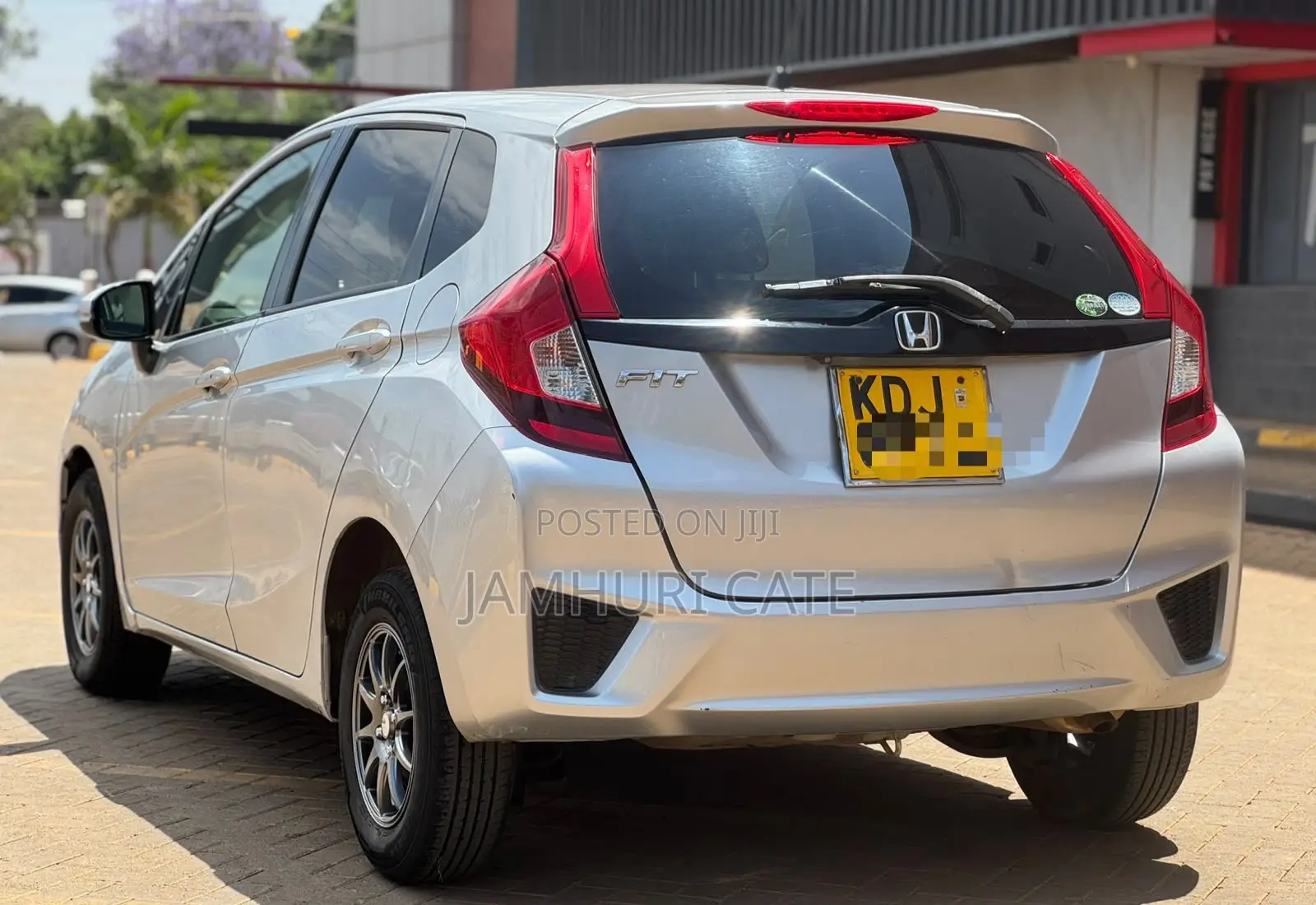 Honda Fit 2015 Silver
