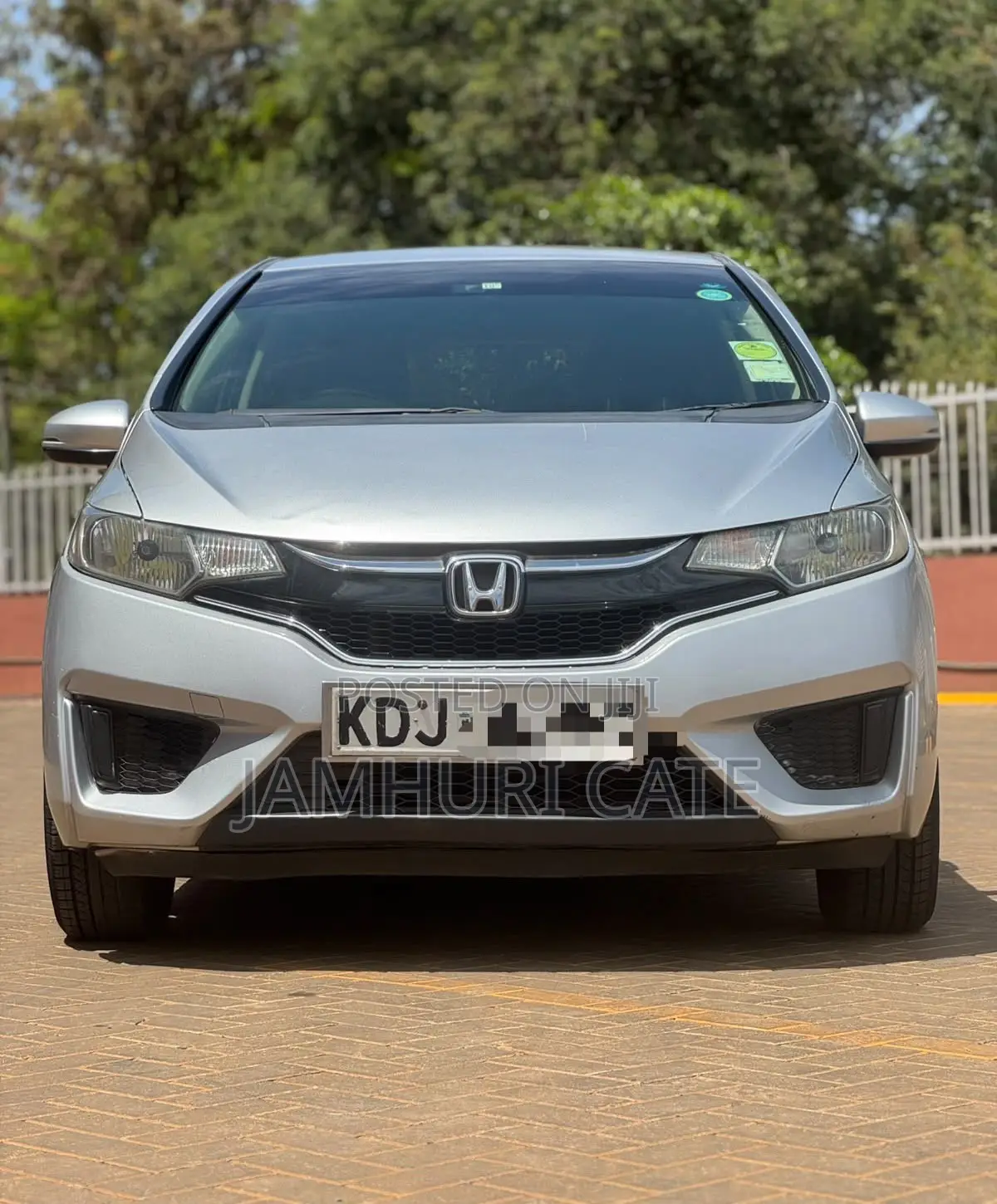 Honda Fit 2015 Silver